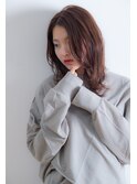 【UNIX港北】ほつれウェーブセミディ#ニュアンスパーマ