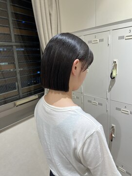 ステラバイケンジ(STELLA by KENJE) 大人綺麗ボブ/藤沢/髪質改善縮毛矯正/ショート/脱白髪染め透明感