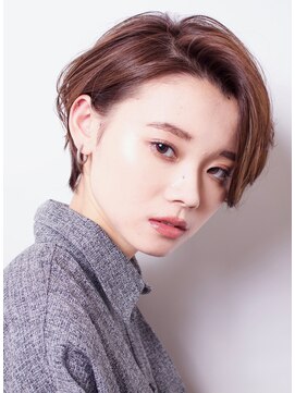 アイスバーグ ウェスト 清澄白河(eyesburg W/est) 大人上品なハンサムショートブラウンベージュ