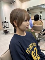 ミィ 浦和(mee)&nbsp;前髪/アンブレラカラー/こなれミディ/イメチェン/ウェーブパーマ