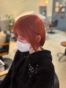 カフカ(KAFKA) オレンジ(ブリーチカラー) 【ムラカミヒナ】