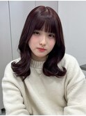 13086黒髪くびれヘア髪質改善レイヤーカット韓国風巻きワンホン