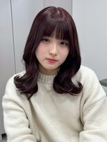 ベレーザシェルト(Beleza scelto)&nbsp;13086黒髪くびれヘア髪質改善レイヤーカット韓国風巻きワンホン