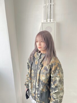 シルバーグレージュ 暗染め履歴 断毛履歴