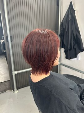 シーン(scene) 丸みウルフ/チェリーピンク