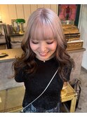 ホワイトベージュ / ブリーチカラー
