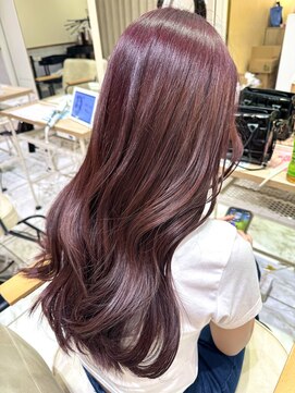 ゼスト フィーノ(ZEST fino) 【ナツミ】ハーフブリーチ/ピンクラベンダー