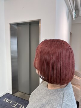 アヴァンス 広島本通店(AVANCE.) 柔らかピーチカラー