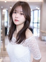 ハバナ 立川(HAVANA)&nbsp;韓国レイヤー顔周りカット透明感カラー髪質改善艶髪シースルー