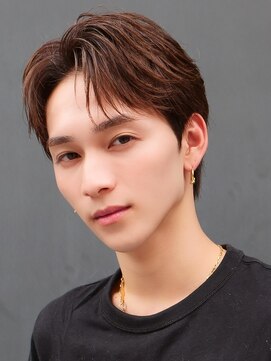 エルマーク 堺東(L-MARK) センターパート/ニュアンスパーマ/カルマパーマ/メンズ/眉毛