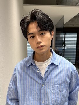 ファルベ(Farbe) フェザーパーマ/サーフカール/刈り上げセンターパート