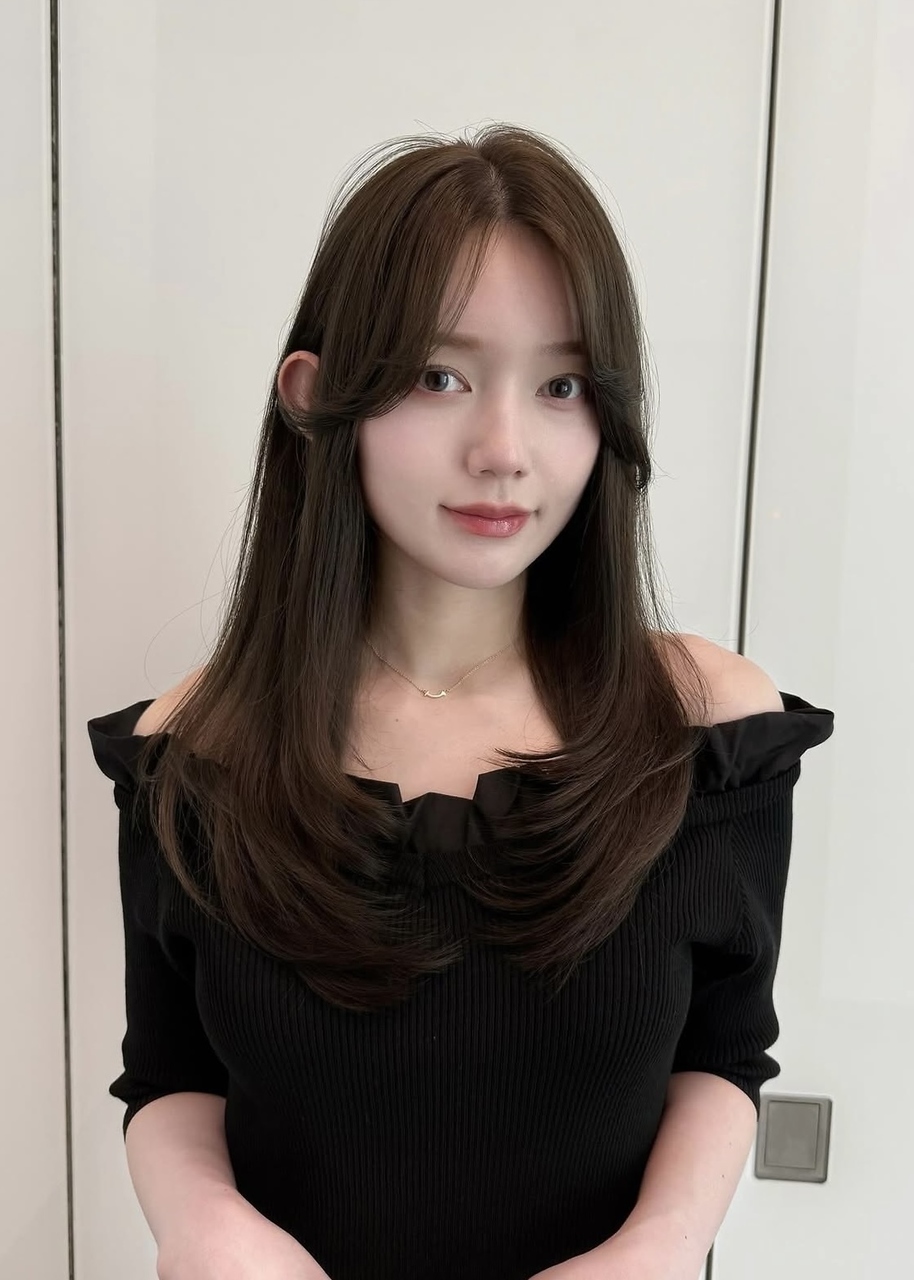 シーク バイ ベル 千葉(Seek by Belle) #ミディアム #レイヤーカット #美髪 #暗めカラー