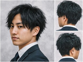 アルメリアメンズ(Arumeria Men's)の写真/ビジネスシーンでも好印象の爽やかスタイルをご提案！清潔感のあるスタイルでビジネスシーンもバッチリ◎