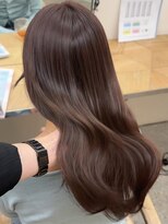 ミリ(mm)&nbsp;矯正しててもこんなに柔らかく！冬に可愛いラベンダーグレージュ