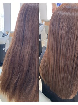 ワイ(Y) 極上な仕上がりの縮毛矯正