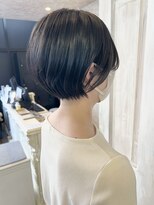 キャアリー(Caary)&nbsp;福山Caary似合わせ春ショート丸みショートボブ簡単スタイリング