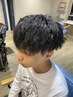 「秋丸指名限定」ショートスタイル似合わせパーマ￥13500