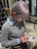 クペウイビ 心斎橋(cope'u yive)&nbsp;ミルクティーベージュ/ハイトーンカラー/ケアブリーチ/心斎橋