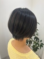 グラムヘアー(GLAM HAIR) 大人可愛い丸みショートボブ