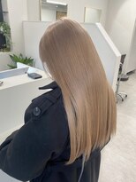 ユウル 横浜(juhl.)&nbsp;ミルクティーベージュブリーチダブルカラーハイトーン横浜横浜駅