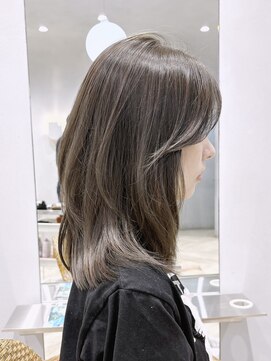 ティエラ 原宿 表参道(Tierra) 透明感たっぷり！アルミカラーで作るショコラグレージュ