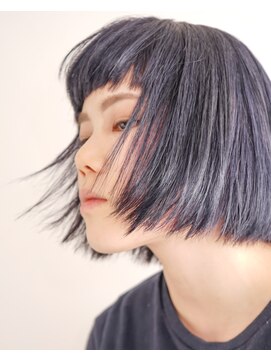 ニコヘアー(niko hair) パープルグレー▼LINEID@vey3047y