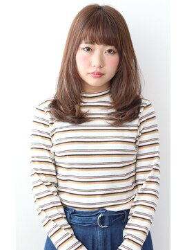 イング(ING) ｛ＩＮＧ｝小顔×ワンカールセミロング♪