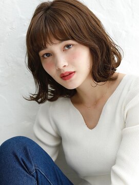 エレノア 渋谷公園通り店(Eleanor) 外はねウェーブボブ【PREGO】