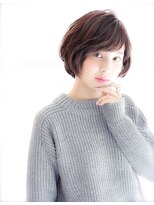 デイジー インデックスヘア 大島店(DAISY index hair) フェミニンボブ×厚めバング×小顔×ふわミディ ボブルフ