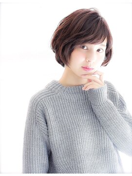 デイジー インデックスヘア 大島店(DAISY index hair) フェミニンボブ×厚めバング×小顔×ふわミディ ボブルフ