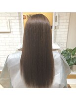 ブルー(BLUE)&nbsp;ロング×ストレート