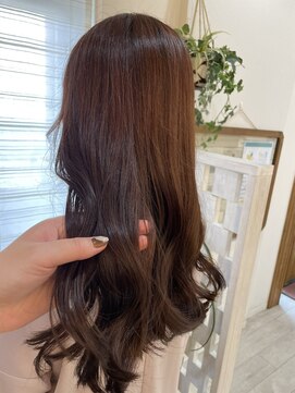 フゥカ 類家店(fuka) 《春カラー》愛されピンクブラウンカラー