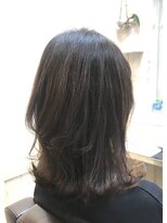 シップス ヘアブース(ship's hair booth) ソフトミディアムボブ