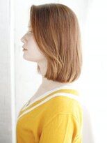 ヘアメイク ナル(hair make nalu)&nbsp;ハイトーンツヤ感ワンカールボブ