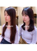 前髪似合わせカット5