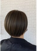 【ショートヘア】艶髪オリーブショート