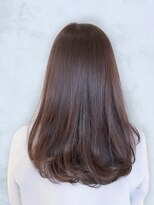 アドラーブル 万代店 (adorable)&nbsp;艶髪☆モカブラウン髪質改善ロングゆる巻きウェーブ