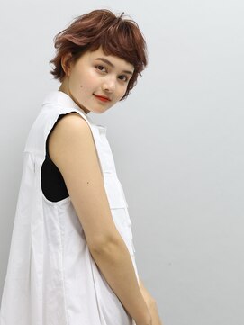 ソシエ 町田東急ツインズ店 マッシュショート/ピンクブラウン ［町田/町田駅］