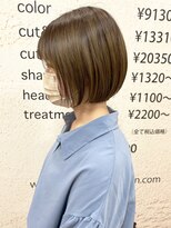 モリオ フロム ロンドン サッポロファクトリー店(morio FROM LONDON)&nbsp;【morio】札幌ボブ　朝楽ナチュラルぱつっとボブ