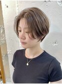 夏ヘア☆前下がりのクールなサマーショート