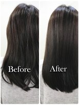 ヘアープロデュース ケー(HairProduceK)&nbsp;20代30代40代ストレートアッシュベージュ髪質改善艶感カラー