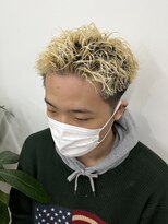 ピープスアンドスー 表参道 渋谷(Peeps&Suu.)&nbsp;メンズカット　パーマ　ブリーチパーマ　ツイスト　スパイラル