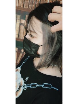 アズスペース シークエフエム 西八王子(As Space Siq FM) インナーカラーでブリーチからのダブルカラー/西八王子/八王子