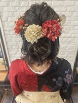 ザブックハンドサロン(The book hand salon)&nbsp;袴×ヘアアレンジ