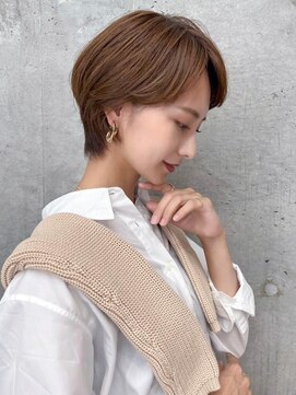 オーブ ヘアー ルナ 彦根店(AUBE HAIR luna) 20代・30代_360°可愛いハンサムショート