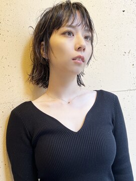 ラウンジ モリオ イケブクロ(Lounge MORIO Ikebukuro) 【morio池袋】ウェットなウェーブウルフレイヤー♪