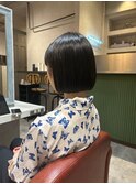 【下北沢】ナチュラルブラック/ミニボブ/ショートボブ