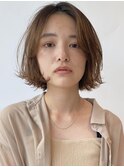 切りっぱなし/ボブ/韓国ボブ