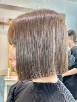 ロンドアベニール 北千住(Lond avenir) 地毛風ストレートボブ☆美髪ボブ/美髪矯正[北千住]