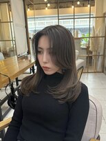 アンジェリカ 岡山店(ANGELICA)&nbsp;[ANGELICA 小林大樹]☆トレンドレイヤー×ブラウンベージュ